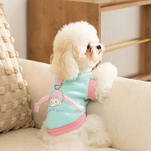 Sudaderas con capucha para perros con estampado adorable, disfraz de cachorro, chaqueta <span class=keywords><strong>c</strong></span>álida para perros pequeños, ropa para perros, ropa para <span class=keywords><strong>Chihuahua</strong></span>, Bichón, Pug, invierno - Product Image 4