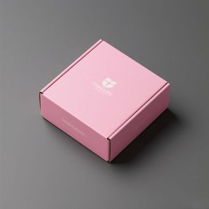 Caja de Cartón Corrugado para Envíos de Cosméticos y Cuidado de la Piel con Logotipo Personalizado, Laminado Brillante/Mate y Papel Metálico, Elegante Caja de Regalo para Envíos - Product Image 1