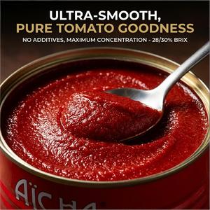 Pâte <span class=keywords><strong>de</strong></span> Tomate <span class=keywords><strong>de</strong></span> Qualité Supérieure en Conserve 2200g x 6 Boîtes Prix Imbattable Garanti - Product Image 4