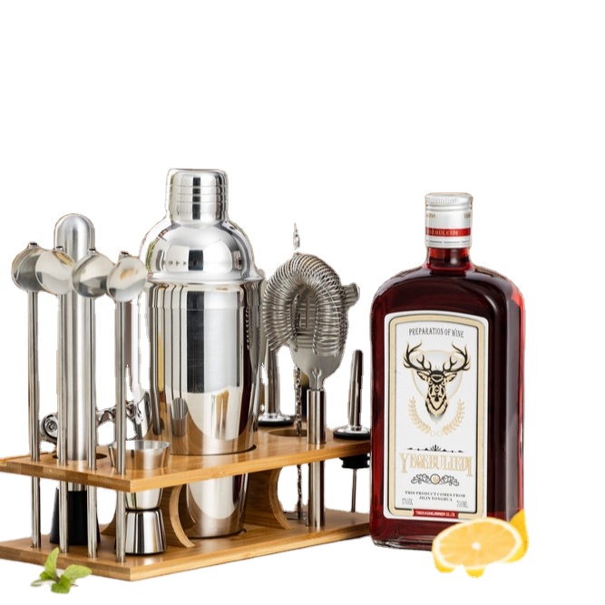 MCSS Ensemble de whisky personnalisé de style chaud en gros Ensembles d'outils de bar professionnels Accessoires de bar