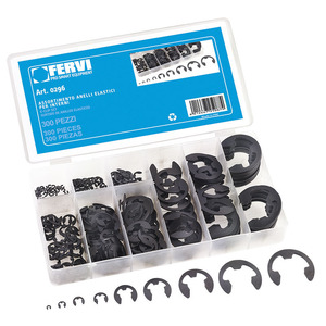 Anneaux élastiques assortis FERVI pour rétention externe, utilisation en extérieur, 0,45 kg - Product Image 1