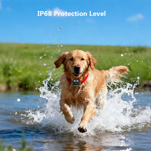 IP68 pelacak GPS hewan Standby panjang tahan air pelacak Waktu Nyata pagar Geo pelacak hewan peliharaan Gps untuk anjing ternak - Product Image 5