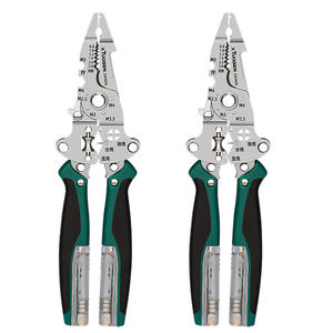 Dénudeur de fils multifonctionnel Xitusen 2503030, testeur de tension bicolore, outil d'électricien avec affichage LED et alarme sonore - Product Image 1