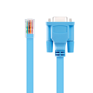 DTECH DB9 a RJ45 Cable de consola Cisco dispositivo de gestión de adaptador de serie (6 pies azul) - Product Image 2