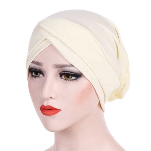 <span class=keywords><strong>Bonnet</strong></span> pour femmes Slouch Beanie Solid Color Soft Womens Knit Chemo Beanie - Product Image 2