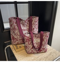 Sac fourre-tout à bandoulière de luxe Designer partout impression toile réutilisable Extra Large voyage de nuit sac à bandoulière à croix française