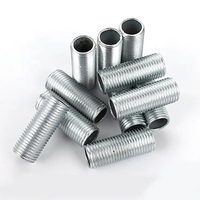 LEITE Anodisé aluminium m8 creux femelle tige filetée intérieurement tube