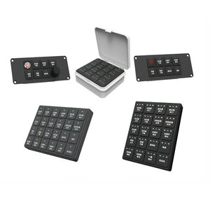 Thông minh có thể 2.0b xe buýt ô tô Silicone bàn phím 9-36V DC 512KB Flash/128kb RAM lưu trữ 8/16/20 Phím chuyển đổi bảng điều khiển Pad - Product Image 1