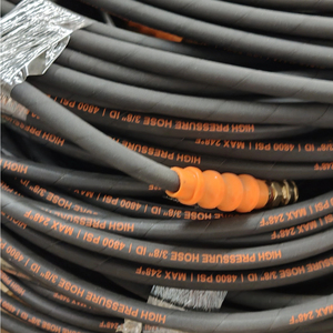 Enrouleur de tuyau professionnel pour nettoyeur haute pression |   3/8" 50FT |   Résistant aux hautes températures 4500 PSI - Product Image 3