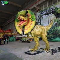 Exposition de parc à thème mécatronique électrique grandeur nature géante Animatronic Model Robot Mechanical Dinosaur