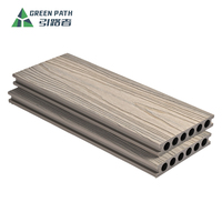 Terrasse en WPC de haute qualité, grain de bois 3D, imperméable, durable, pour piscine, jardin, terrasse composite