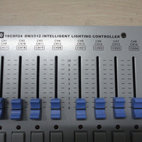 Audio professionnel vidéo et éclairage Mini Disco 240CH DMX contrôleur tête mobile LED PAR Console d'éclairage de scène