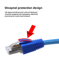 FTTH Glasfaser ausrüstung Rj45 Zug entlastungs stiefel Ethernet-Netzwerk kabelst ecker abdeckung Boot RJ45-Anschluss Boot
