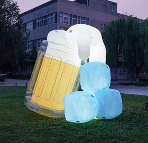 Hot bán không thấm nước bền quảng cáo ngoài trời bóng trang trí không khí bia chai mô hình <span class=keywords><strong>Inflatable</strong></span> tùy chỉnh kích thước màu sắc - Product Image 5