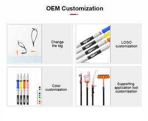 Vente en gros pour Extentool High Reach Cobweb Duster <span class=keywords><strong>Balai</strong></span> de plafond Poteau <span class=keywords><strong>télescopique</strong></span> en aluminium pour peinture de <span class=keywords><strong>gouttière</strong></span> - Product Image 4