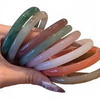 Nouveau bracelet tendance en verre émaillé multicolore de style chinois Hanfu pour femmes, bijoux géométriques à la mode