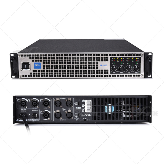 DF41300 Professional 4x1300W at 8ohms High Power Amplifier