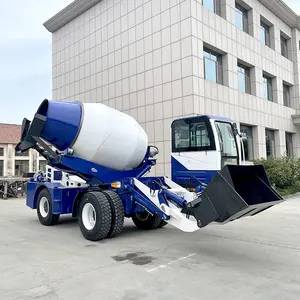 Factory Supplying Self Loading Bucket Concrete Mixing Mixer Car Truck