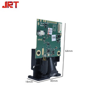Télémètre à puce de capteur optique 20HZ Appareil de mesure de distance laser 100m avec TX RX pour équipement de surveillance industriel
