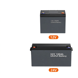 PMI Deep Circle 12V/<b>24V</b> 100AH/200AH/300AH LiFePO4 <b>Battery</b> for Marine/RV HP1500K 6000 Cycles 5 Year Warranty - Product Image 1