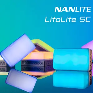 Nanlite LitoLite 5C Pocket Light RGB LED Fill light Portable Magnetic Outdoor Video Photo Photography Lighting