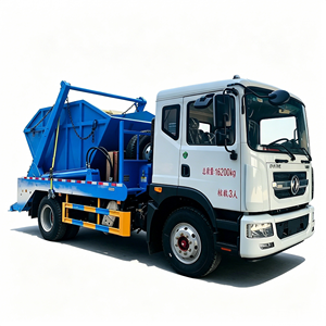 Precio de Fábrica, Camión Recolector de Residuos Dongfeng Dolica 4*2 con Brazo Hidráulico Oscilante y Contenedor Desmontable - Product Image 1