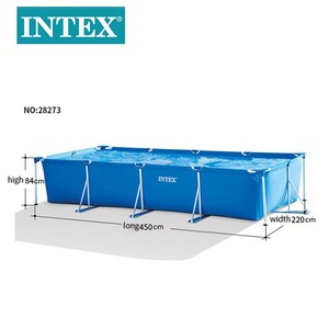 Piscina <span class=keywords><strong>Inflable</strong></span> Portátil <span class=keywords><strong>Rectangular</strong></span> con Estructura de Tubos, para Uso Doméstico, Tamaño Personalizable - Product Image 5