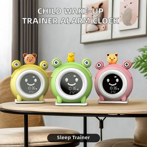 Réveil numérique pour enfant avec fonction radio, décoration de chambre, entraîneur de sommeil pour tout-petits et enfants, mouvement à quartz - Product Image 3