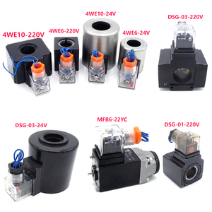 ขดลวดโซลินอยด์วาล์วไฮดรอลิก 24V 220V 110V 12V 380V แม่เหล็กไฟฟ้าสำหรับใช้ในอุตสาหกรรม - Product Image 2