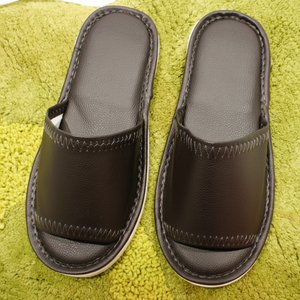 ห้องนั่งเล่นหนังหรูหราสำหรับรองเท้าแตะแขก3สีในร่มสำหรับรองเท้าแตะ - Product Image 1