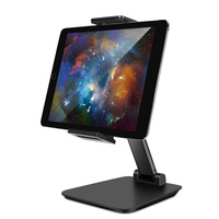 Support universel réglable pour tablette, pliable, portable, support de bureau, support de téléphone multi-angles pour la maison et le bureau