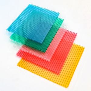 <span class=keywords><strong>Plaque</strong></span> <span class=keywords><strong>alvéolaire</strong></span> en <span class=keywords><strong>polycarbonate</strong></span> transparente anti-UV pour toiture - Product Image 6