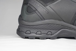 Bottes tactiques d'entraînement à la cheville TSB1 noires et marron - Idéales pour les sports de plein air CN/HEB - Product Image 3