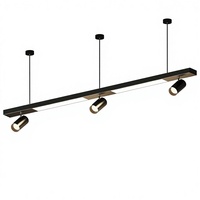 Projecteur LED sur rail commercial, bande lumineuse LED à montage en surface pour hall d'exposition, magasin de vêtements, supermarché, salle de sport, bar, bureau