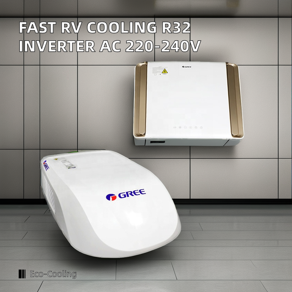 R32 Rv Gree 15000BTU 115V R32 RV Caravan Cool Air Conditioner Auto Thin ...