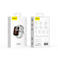 Smartwatch Quadrato H71 con Display TFT, Impermeabile IP67, Cinturino in Silicone - Monitoraggio del Sonno e dell'Attività, Promemoria Chiamate