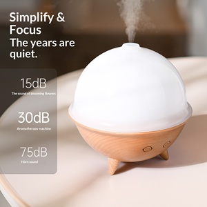 Diffusore di Aromi USB a Forma di Ghianda in Vetro, Nuovo Umidificatore per <span class=keywords><strong>Casa</strong></span> e Ufficio, Atomizzatore Ultrasonico in Ceramica da 150ml 5V - Product Image 2