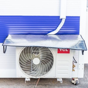Air Conditioner Outdoor Unit Cover PE Fabric Dustproof Water Resistant Anti Uv Durable <b>Sun</b> <b>Shade</b> Protection - Product Image 2