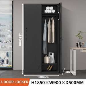 <span class=keywords><strong>Armario</strong></span> de Acero, <span class=keywords><strong>Armario</strong></span> Metálico, <span class=keywords><strong>Armario</strong></span> de Almacenamiento para Uso en Interiores del Hogar, Vestuario, Dormitorio Escolar, Oficina, Gimnasio, <span class=keywords><strong>Armario</strong></span> para Guardar Ropa - Product Image 1