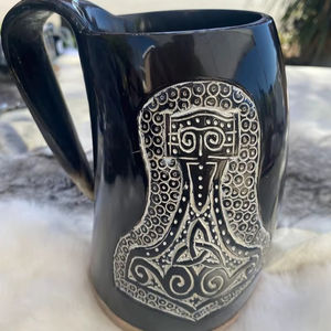 Corne à boire viking Inde Nouvelle mode 2021 Forme naturelle écologique religieuse Corne viking Mug pour boisson Décoration de la maison - Product Image 1