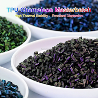 Masterbatch TPU Effet Caméléon PLA PETG pour Filament d'Impression 3D FDM, Extrusion, Chaussures, Cuir, Plastiques