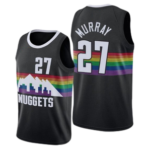Denver Cheap Jokic #15 Meilleure qualité 27 Jamal Murray Maillot de basket-ball cousu Maillot brodé - Product Image 6