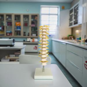 Modelo de Esqueleto Humano de Tamaño Real para Ciencias Médicas, Columna Espinal Torácica, Herramienta de Entrenamiento de Anatomía - Product Image 3