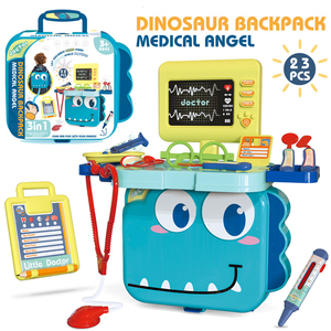 LKTOYS Juego de Doctor, Mochila de Rompecabezas para Niños, Tema Médico, Juego de Simulación de Doctor para Niños y Niñas - Product Image 4