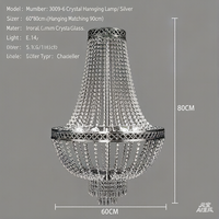 Nouveau Lustre Rideau de Perles en Cristal en Fer Forgé pour Mariage, Décoration Lumineuse pour Hôtels, Scènes et Lieux de Mariage