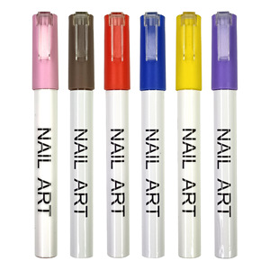 Penne per Nail Art da 0,7 mm, Pennarelli per Nail Art ad Asciugatura Rapida e Impermeabili per <span class=keywords><strong>Disegno</strong></span>, Punteggiatura, Regali di Natale e Decorazioni per Unghie - Product Image 5