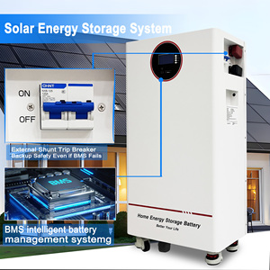 Sistema de Energía Solar Todo en Uno con Batería de Iones de Litio de 16KWH 15KWH, Híbrido de 51.2V 314Ah, Generadores con Más de 6000 Ciclos de Vida Útil para el Hogar - Product Image 2