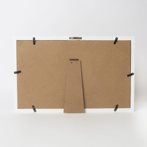 Cadre photo en bois massif avec empreintes de mains de couple, imperméable, peinture, activité de bricolage pour adultes, Saint-Valentin, commémoration d'<span class=keywords><strong>anniversaire</strong></span>, personnalisé - Product Image 3