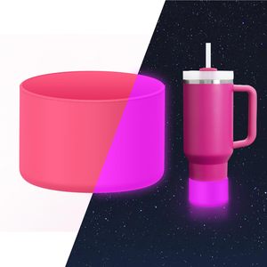 Funda Protectora de Silicona Luminosa para Vaso Stanley Cup de 20-40 oz, Hydroflask de 12-24 oz, Brilla en la Oscuridad, Antideslizante - Product Image 6