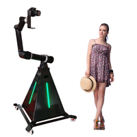 Nouveau 2025 Glambot Robot Automatisé pour la photographie de fête et de mariage, borne photo selfie, compatible Smartphones et iPad, impression instantanée